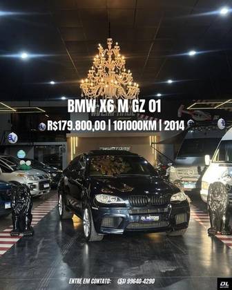 BMW X6 4.4 M SPORT 4X4 COUPÉ V8 32V BI-TURBO GASOLINA 4P AUTOMÁTICO BMW X6 4.4 M SPORT 4X4 COUPÉ V8 32V BI-TURBO GASOLINA 4P AUTOMÁTICO
